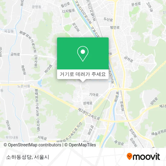 소하동성당 지도