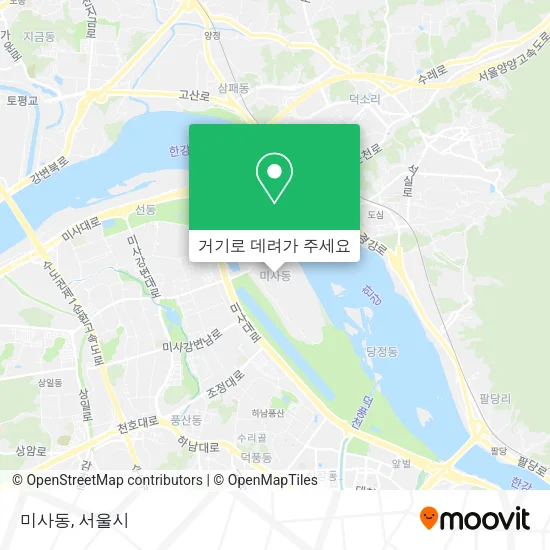 미사동 지도