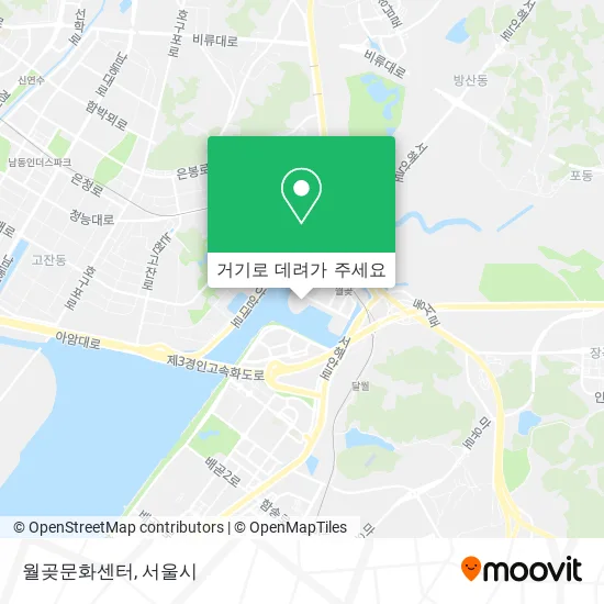 월곶문화센터 지도