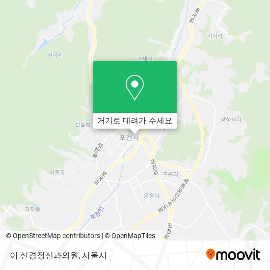 이 신경정신과의원 지도