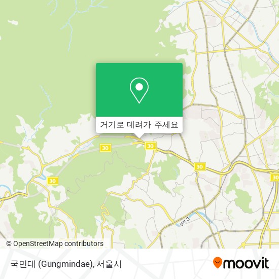 국민대 (Gungmindae) 지도