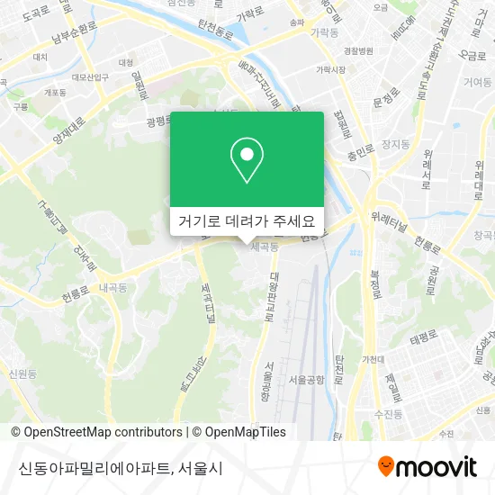 신동아파밀리에아파트 지도