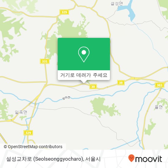 설성교차로 (Seolseonggyocharo) 지도