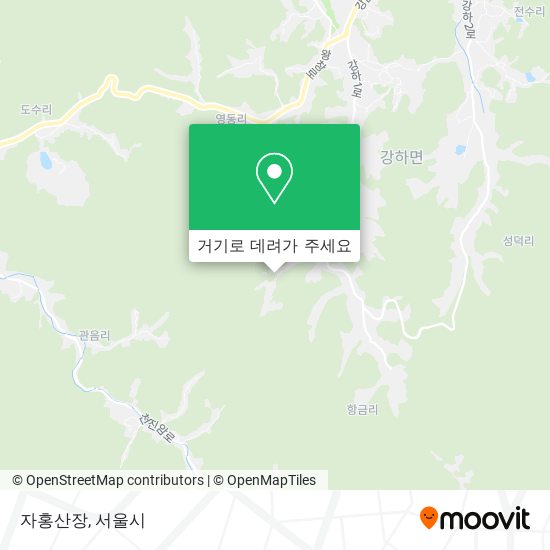 자홍산장 지도