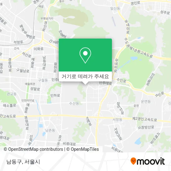 남동구 지도