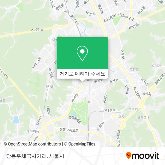 당동우체국사거리 지도