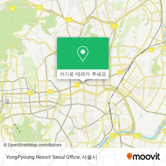 YongPyoung Resort Seoul Office 지도