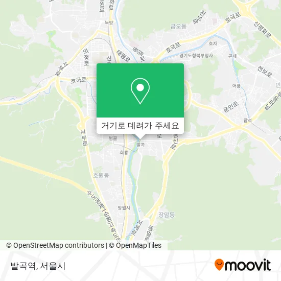 발곡역 지도