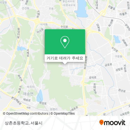 상촌초등학교 지도