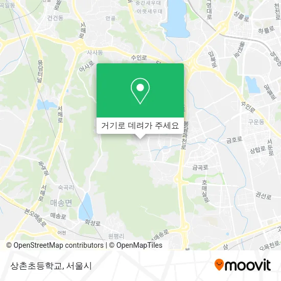 상촌초등학교 지도
