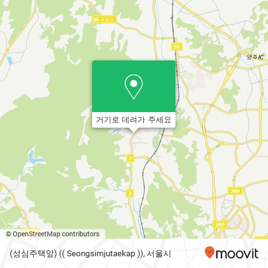 (성심주택앞) (( Seongsimjutaekap )) 지도