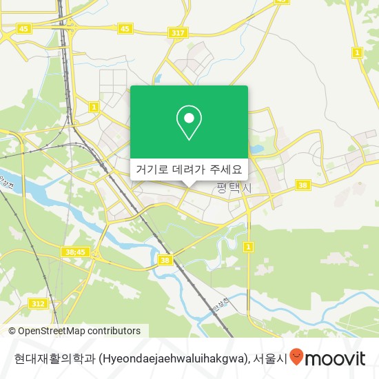 현대재활의학과 (Hyeondaejaehwaluihakgwa) 지도