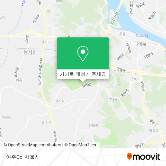 여주Cc 지도