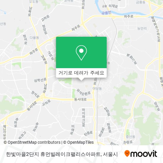 한빛마을2단지 휴먼빌레이크팰리스아파트 지도