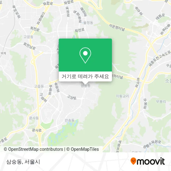 삼숭동 지도