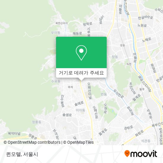 퀸모텔 지도