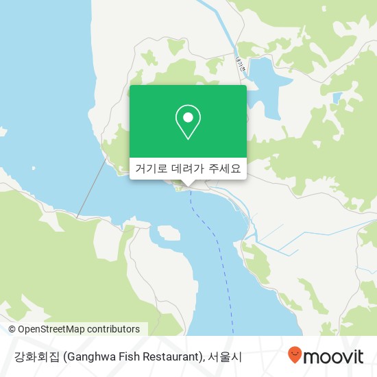 강화회집 (Ganghwa Fish Restaurant) 지도