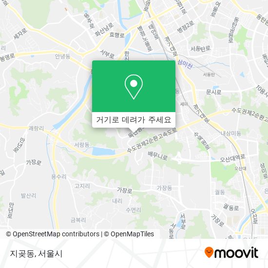 지곶동 지도