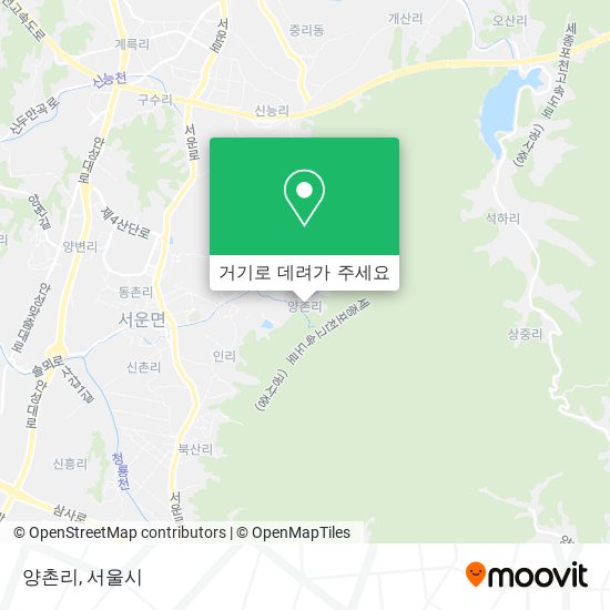 양촌리 지도