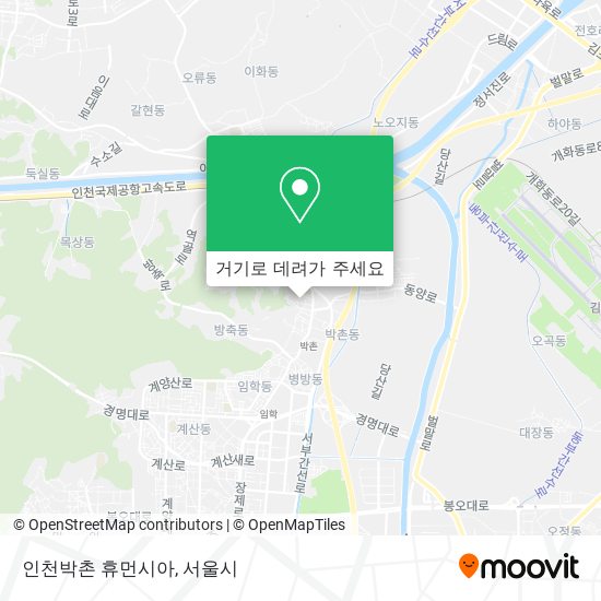 인천박촌 휴먼시아 지도