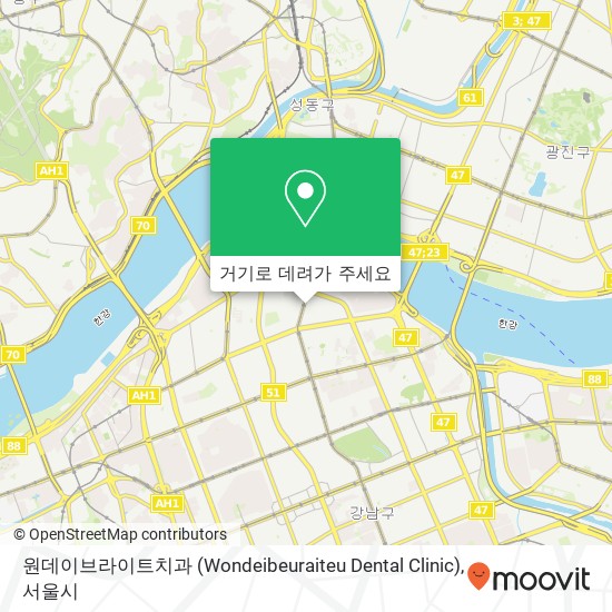 원데이브라이트치과 (Wondeibeuraiteu Dental Clinic) 지도