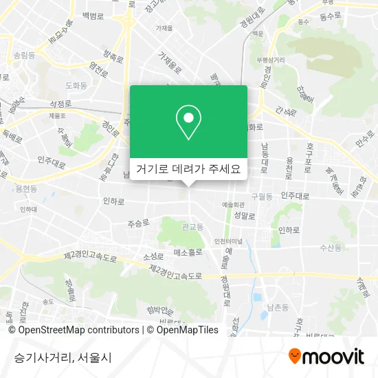 승기사거리 지도