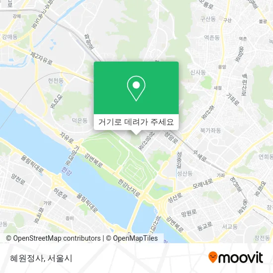 혜원정사 지도