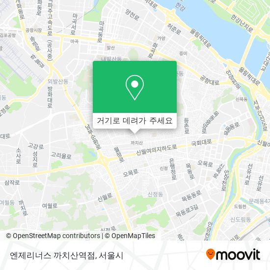 엔제리너스 까치산역점 지도