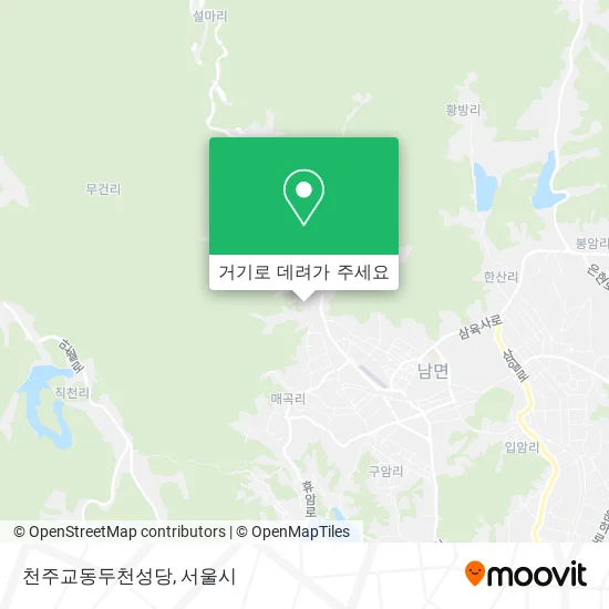 천주교동두천성당 지도