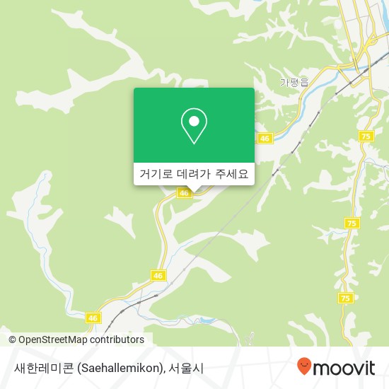 새한레미콘 (Saehallemikon) 지도