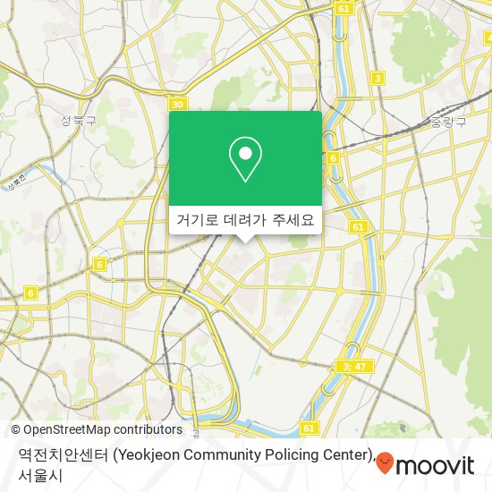 역전치안센터 (Yeokjeon Community Policing Center) 지도