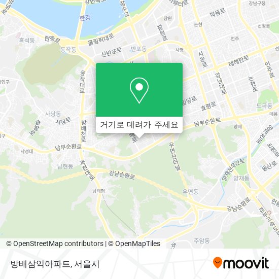 방배삼익아파트 지도