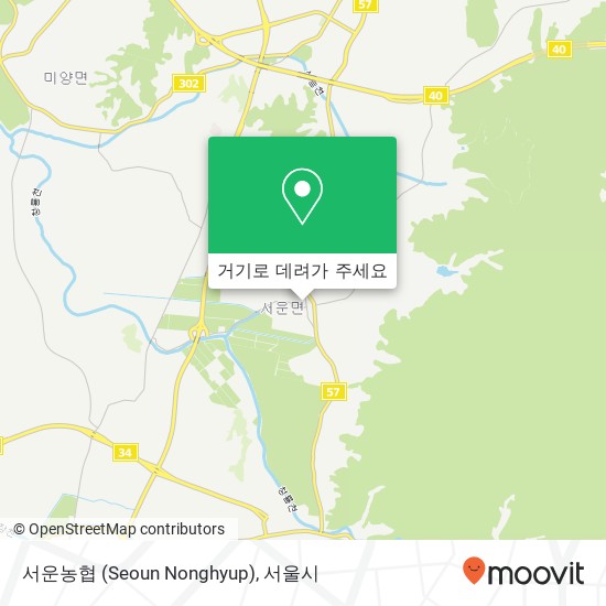 서운농협 (Seoun Nonghyup) 지도