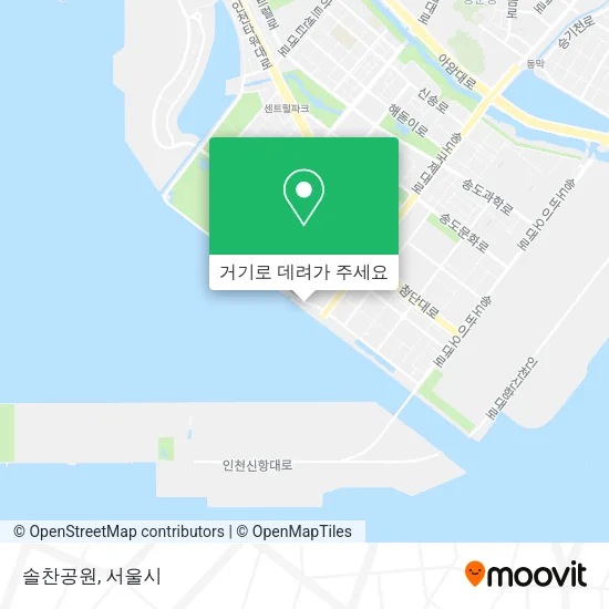 솔찬공원 지도