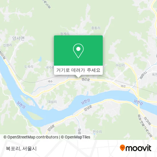 복포리 지도