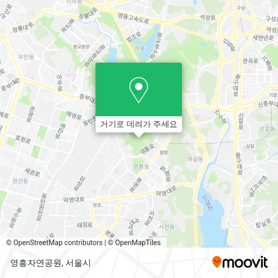 영흥자연공원 지도