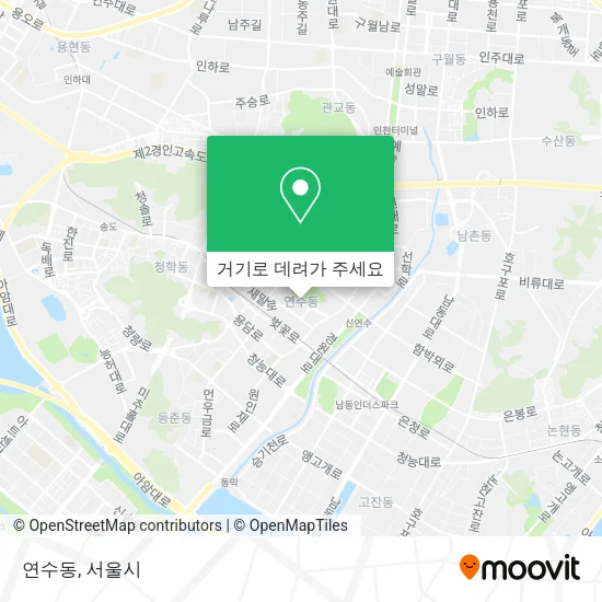 연수동 지도