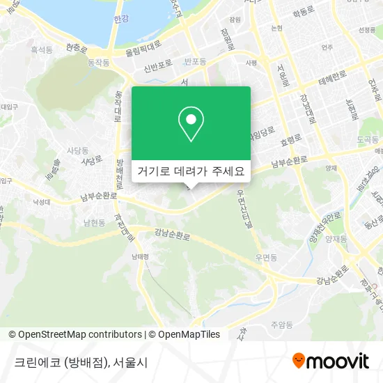 크린에코 (방배점) 지도