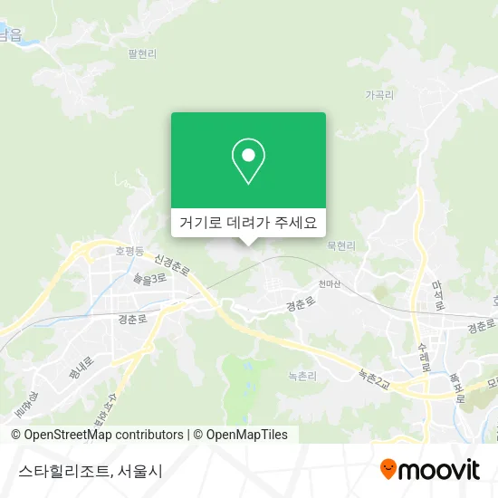 스타힐리조트 지도