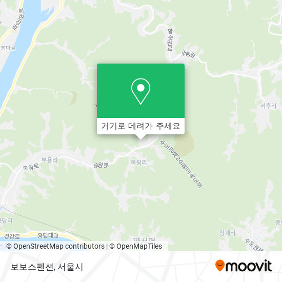 보보스펜션 지도