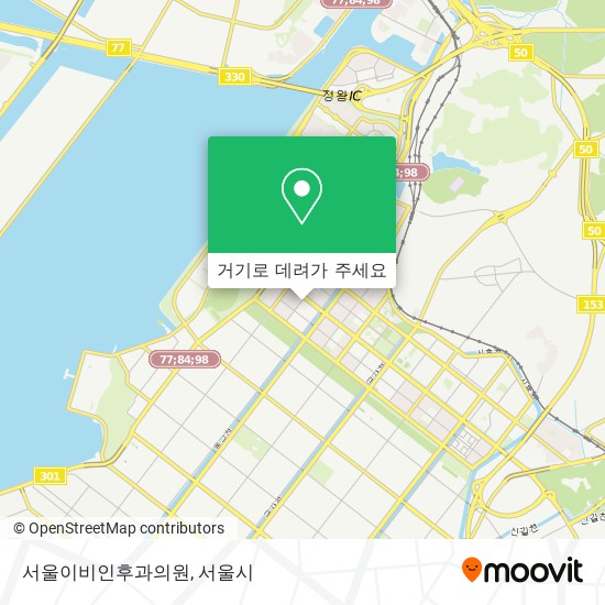 서울이비인후과의원 지도