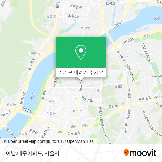 아남.대우아파트 지도