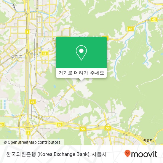 한국외환은행 (Korea Exchange Bank) 지도