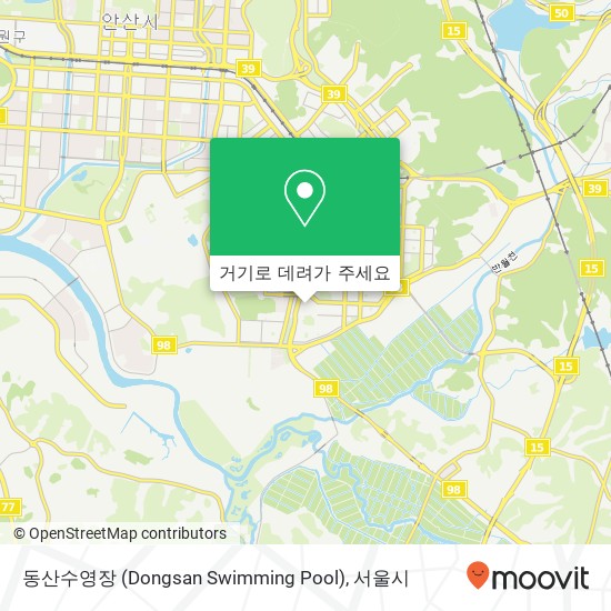 동산수영장 (Dongsan Swimming Pool) 지도