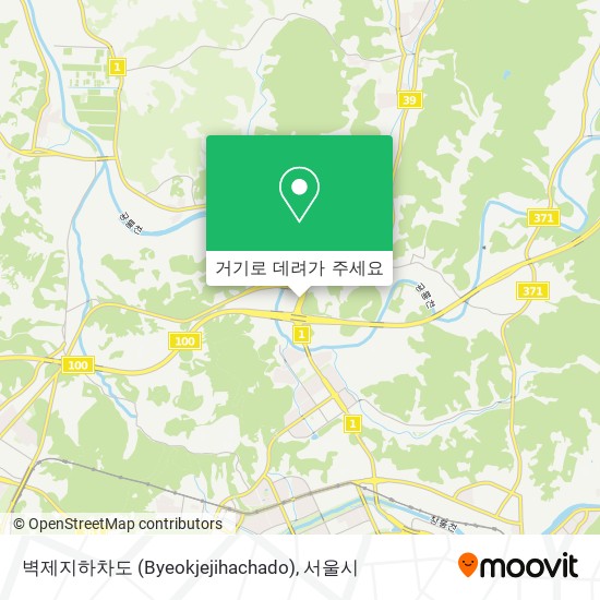 벽제지하차도 (Byeokjejihachado) 지도