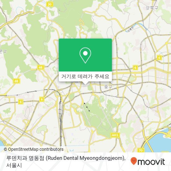 루덴치과 명동점 (Ruden Dental Myeongdongjeom) 지도