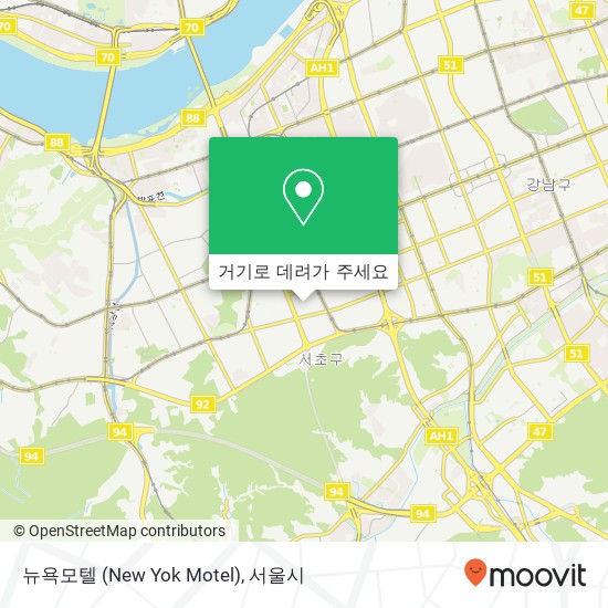 뉴욕모텔 (New Yok Motel) 지도