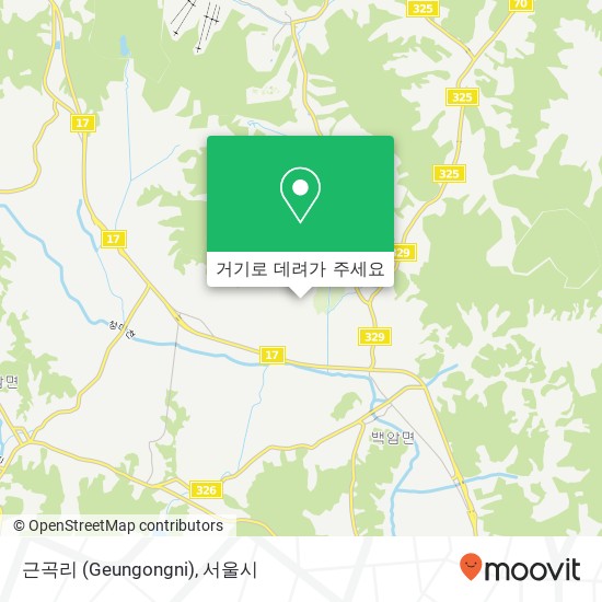 근곡리 (Geungongni) 지도