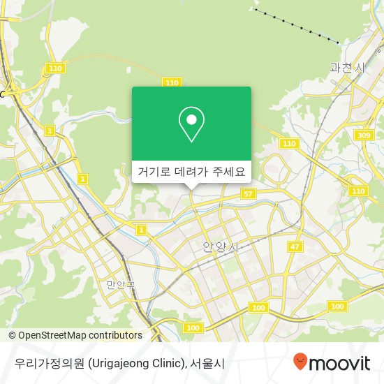 우리가정의원 (Urigajeong Clinic) 지도