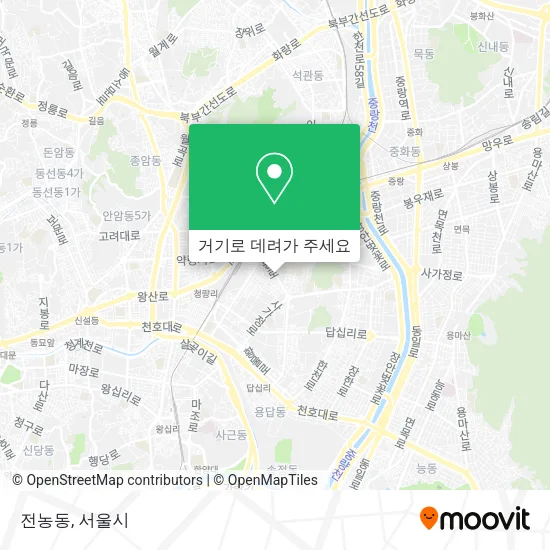 전농동 지도